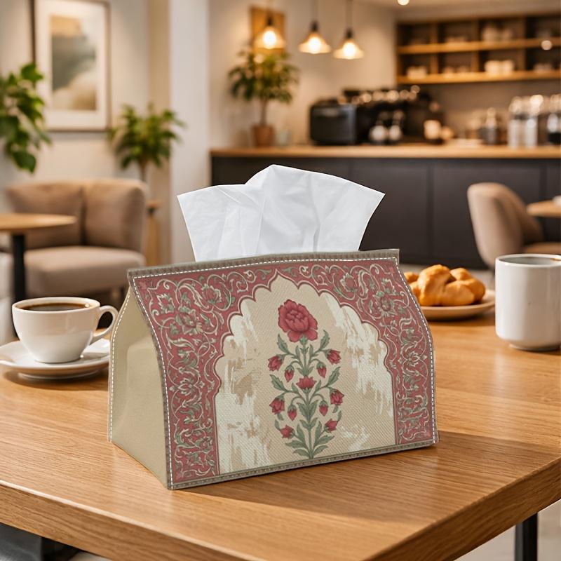 1pc Traditional Mughal Persian Tissue Box | Multi-functional Napkin Dispenser, Two Sizes Available Suitable for Home, Parties, Car Decoration Archway
