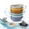 Stackable Animal Floating Bath Toy Set | Toddler Educational Sensory Play with Suction Cups for the Bath, Pool and Beach