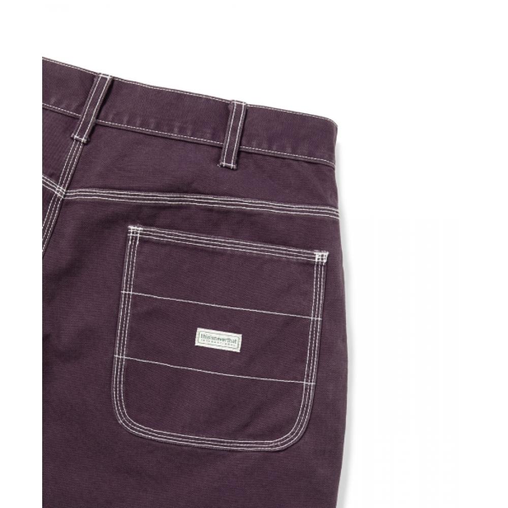 Thisisneverthat Contrast Stitch Short Purple