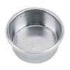 Stainless Steel Coffee Filter Basket Single Wall Silver Coffee Filter Strainer Durable Espresso Filter Basket Coffee Brewing