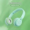Macaron Wireless Bluetooth Over-Ear Headphones: Stereo, Long Battery, Universal, Perfect for Sports & Gaming.