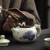 Portable Ceramic Kung Fu Tea Set Gift Box