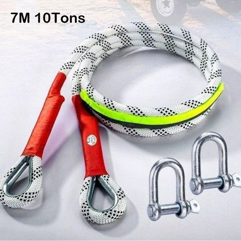 Car Towing Rope Off-road Vehicle Can Tow 5-25Tons Rescue Towing Rope Version Which Is Very Reliable and Wear-resistant