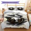 Club De Futbol América Pattern Bedding,Quilt Set Quilt Cover Pillowcase Home Birthday Gift(1 * Duvet Cover + 2 * Pillowcase, Without Core)