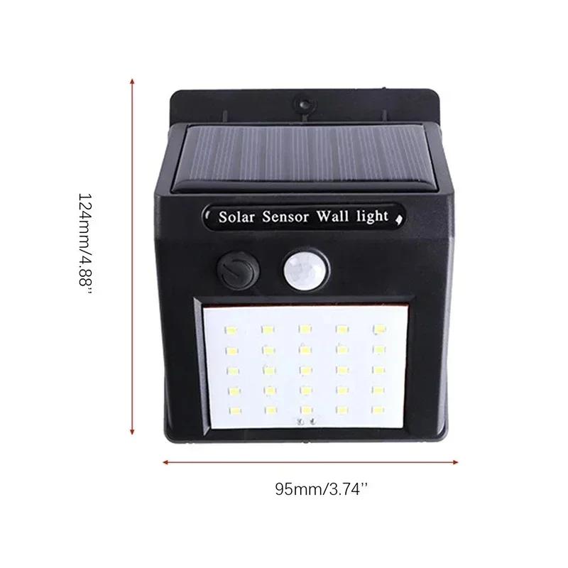 Solar Light PIR Motion Sensor Wall Light Outdoor Solar Lamp Waterproof Solar Powered Sunlight Street Lamp Garden Decor