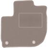 Beige Driver's Mat For: Honda Jazz IV Hatchback (2015-)
