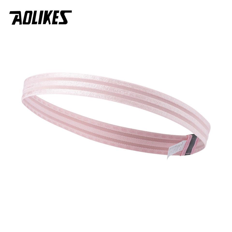 Aolikes Solide Rutschfeste Elastische Sport Outdoor Stirnbänder Haar Stirnbänder Für Männer Übung Haarbänder Schweißbänder Für Frauen