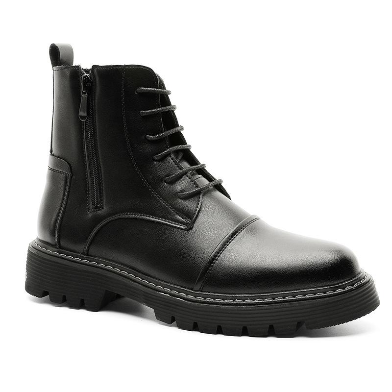 High-Top British Brock Tooling Black Men'S Boots Summer New Martin Boots Men'S