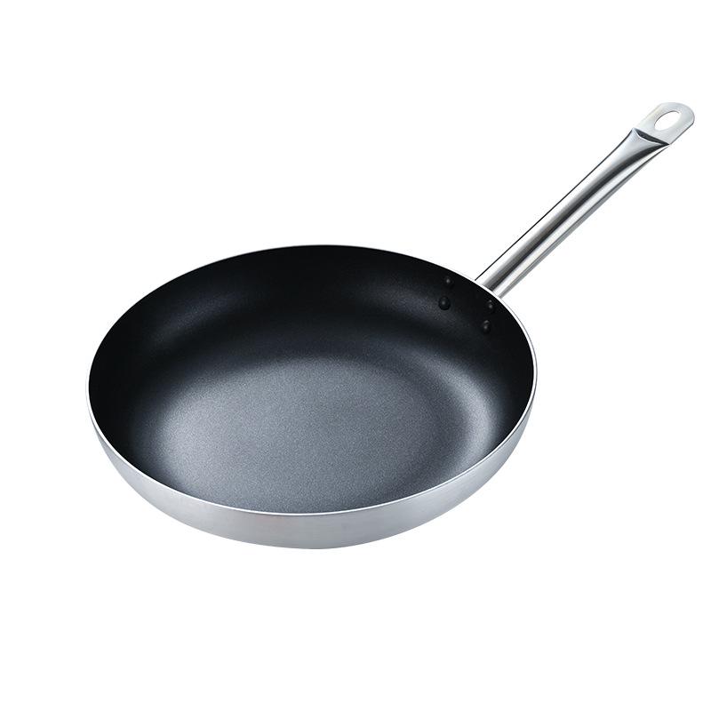 Non-Stick Large Frying Pan for Home, Hotel, and Commercial Use - Induction & Gas Compatible