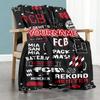 Fc Bayern München 7 Customize Your Name Blanket Gift Customizable Blanket Soft & Cozy Suitable for Seaside Bed Sofa Livingroom All-Season Use