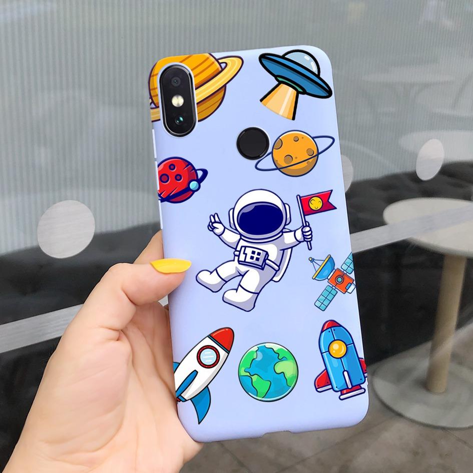 Para Xiaomi Redmi Note 5 Funda Silicona Astronauta Lindo Trasera Suave Fundas de Teléfono Para Xiaomi Redmi Note 5 5Pro Note5 Fundas Coque