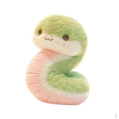 Cartoon Stuffed Snake Toy Sofa Ornaments Bedroom Decoration Plush Animal Cuddle