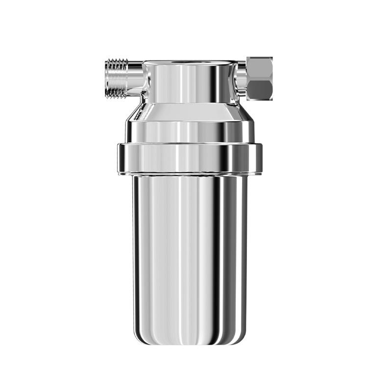 Посеребренный предварительный фильтр-кран для воды и душевой очиститель воды с активированным углем Electroplated Silver