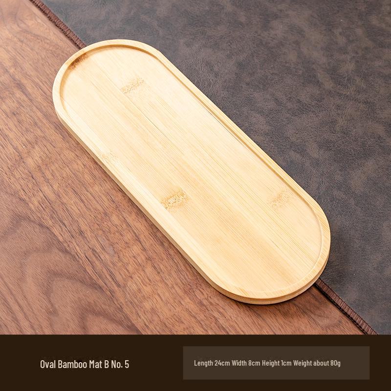 Bamboo Coaster & Decorative Tea Cup Tray
