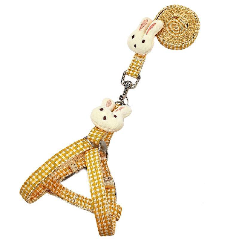 Cute Cartoon Style Anti-Escape Cat & Dog Leash for Small Pets