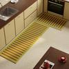 Long Strip Kitchen Floor Mat PVC Leather Rugs Waterproof Anti-fouling Oil-proof Kitchen Rug Washable Easy Clean Home Decoration