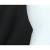 Myst&Za Women's 2025 Summer Pleated Waist-Cinching Halter Neck Top