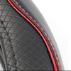 ESEWALAS Universal Car Steering Wheel Cover,Anti-Slip Leather Steering Wheel Cover,Sports Style Steering Wheel Protector,Car Interior Accessories
