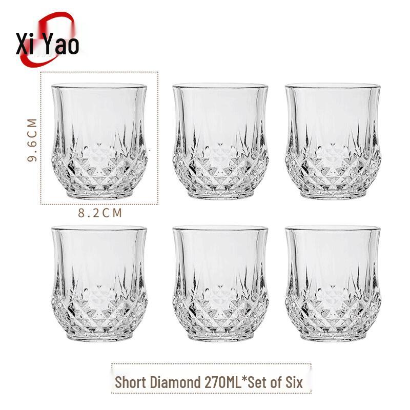 

Glass Drinking Cups Set
