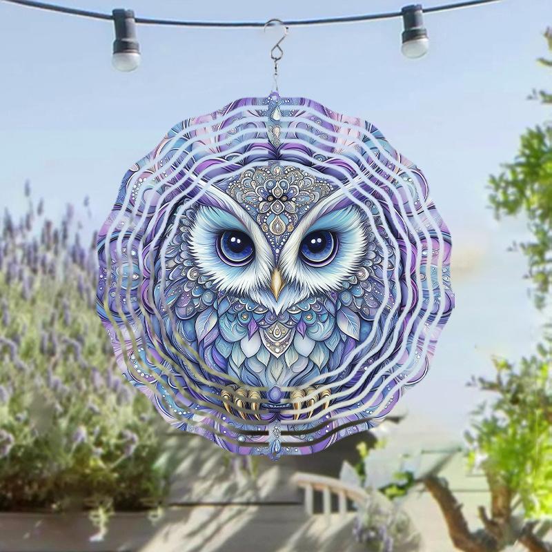 

3D Metal Eagle Spinner. 10-inch kinetic art for indoor/outdoor decor. A perfect holiday gift.