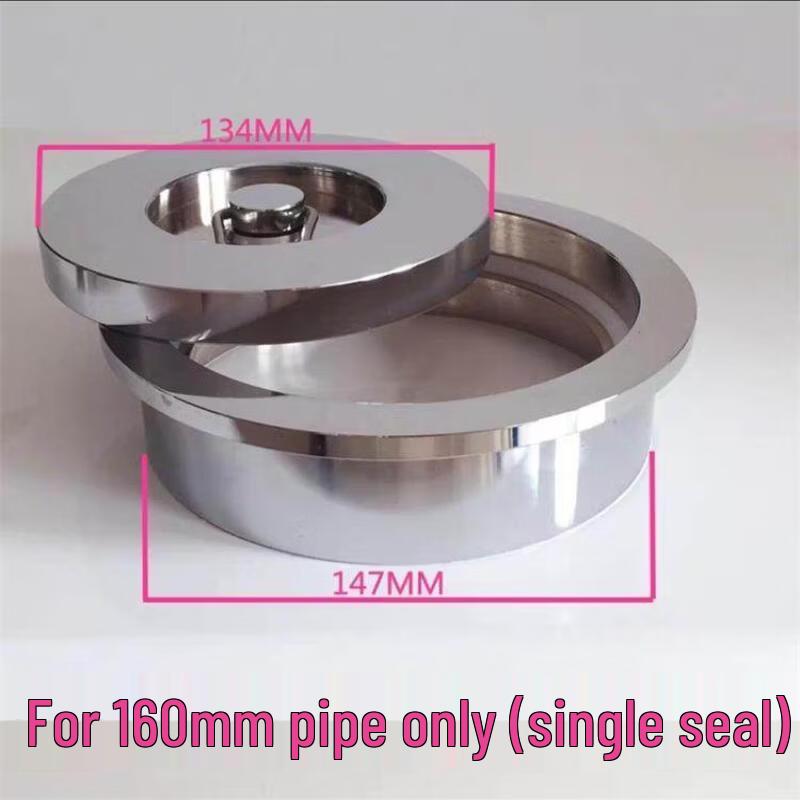 160mm Round Copper Floor Drain Plug