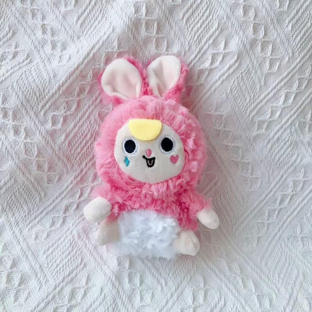 Cute Rabbit Plush Keychain With Embroidery Design For Kids And Collectors