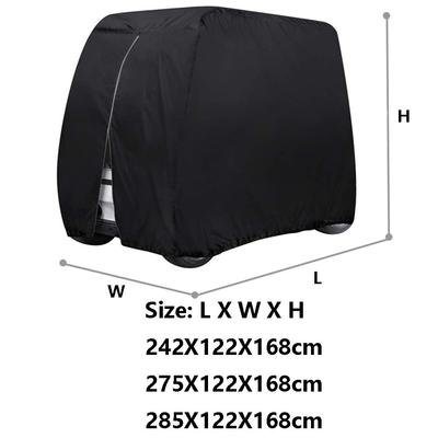 Cubierta para carrito de Golf resistente, cubierta Universal ligera para Scooter Kart, cubiertas para carrito de Golf al aire libre