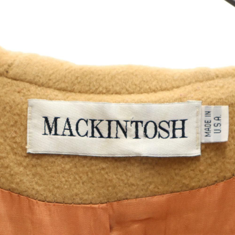 Mackintosh 90s Old USA made Melton Duffel coat Beige Women Used