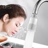 Sink Faucet Water Filter 360-degree Rotating 2 Mode Splash Universal Easy To Install Hard Tap Water Softener Water Filter Kitchen Supplies