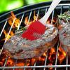 Silicone Pastry Brush - Heat Resistant Basting Brush for Cooking, BBQ & Grilling - Flexible Red Oil Brush Edition 0909