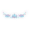 Football Face Tattoos, Waterproof Temporary Freckle Stickers, Soccer Match Body Art for Sports Fans, Game Day Party Makeup