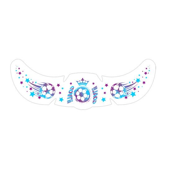 Football Face Tattoos, Waterproof Temporary Freckle Stickers, Soccer Match Body Art for Sports Fans, Game Day Party Makeup