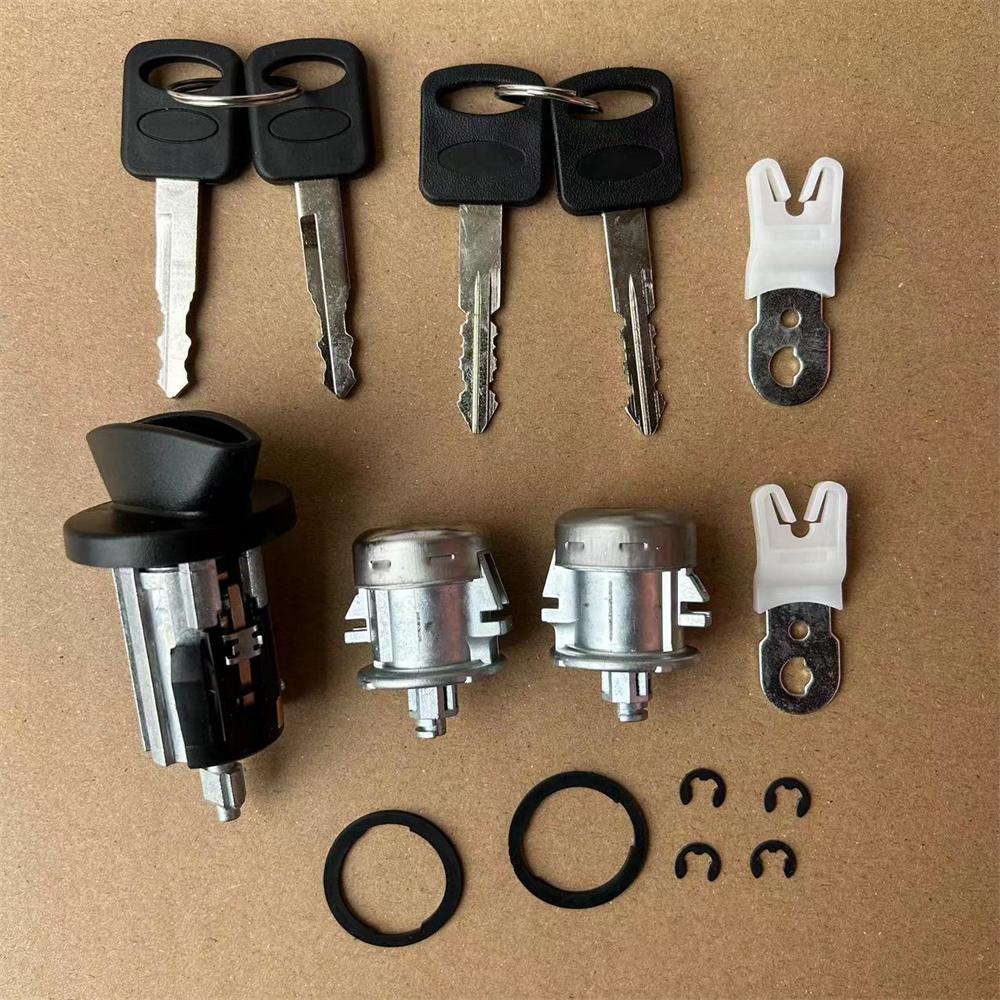 Ignition Key Switch Door Lock Cylinder Set For Ford F150 F250 F350 F450 1997-07