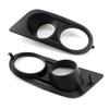 2X Car Front Bumper Grill Fog Light Cover Grille Trim Honeycomb Mesh For BMW E46 M3 2001 2002 2003 2004 2005 2006 Accessories