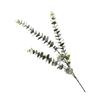 Eucalyptus Stems Decor Artificial Eucalyptus Leaves 3 Branches Real Touch Faux Greenery Plant for