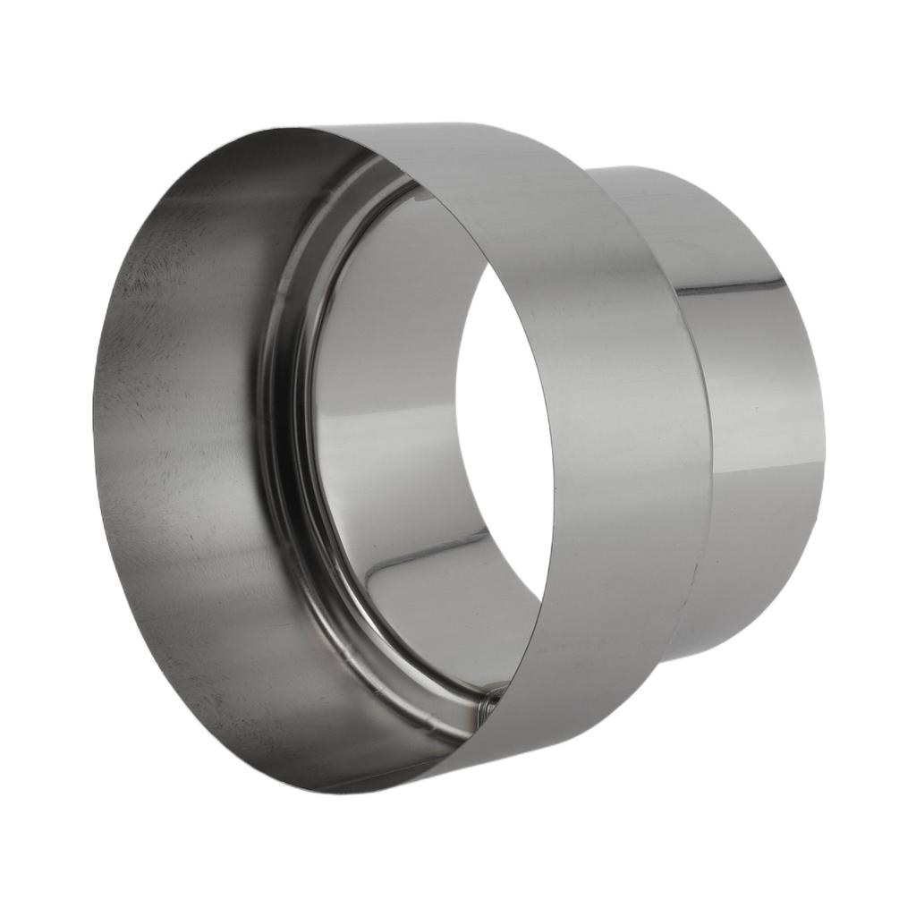 120mm To 100mm Duct Reducer Heat Resistant Precise Reduction Size Silver Stainless Steel Practical Wide Application