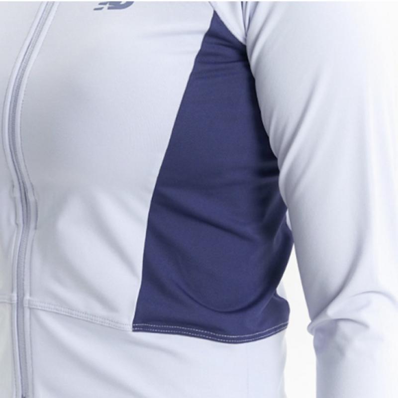 New Balance Club New Balance Women S eSSential Zip Up raSh Guard Nbmde2w