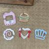 Carabiner Clip for Keys and Small Items Acrylic Pendant for Backpack Handbook Decoration Ita Bag Buckle Accessory