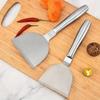 3Pcs Stainless Steel Steak Fried Shovel Multifunctional Cooking Pizza Pancake Spatula Pastry BBQ Tools Kitchen Accessories