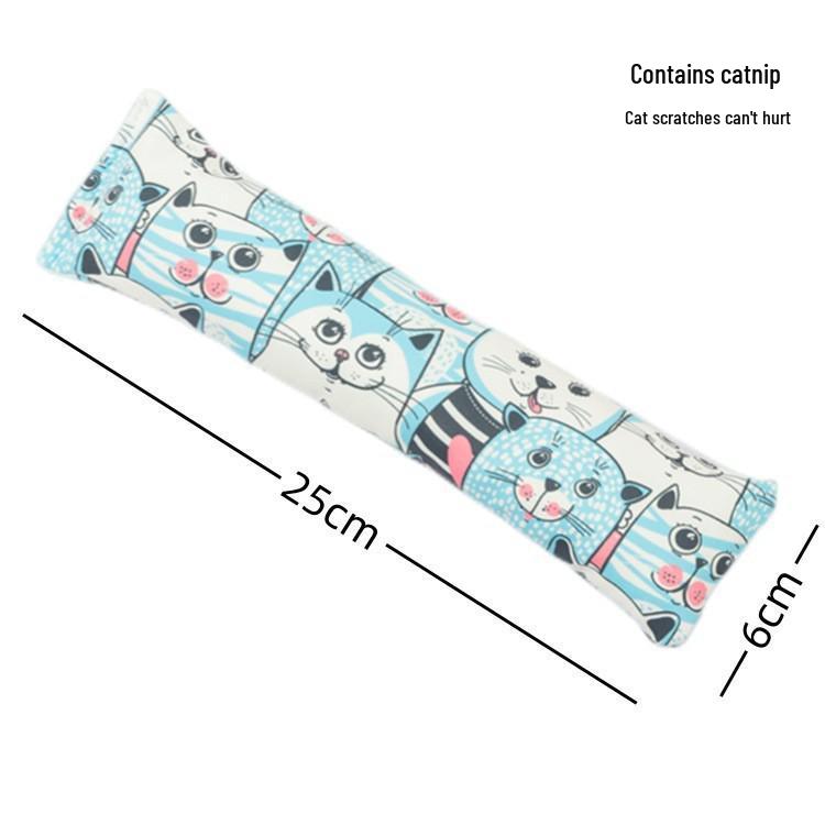 Creative Catnip Pillow: Teasing Cat Toy for Biting and Claw Grinding