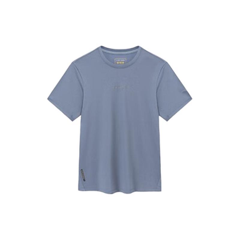 ANTA Variety Training Collection T Shirts Men s Rabbit Gray Crew Neck Moderate Straight Fit 152337146-1 M