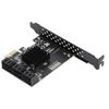 Hard Disk Expansion Card 6.0 Gbps PCIE To SATA 6G 6 Ports Convertor Interface Hub Adapter