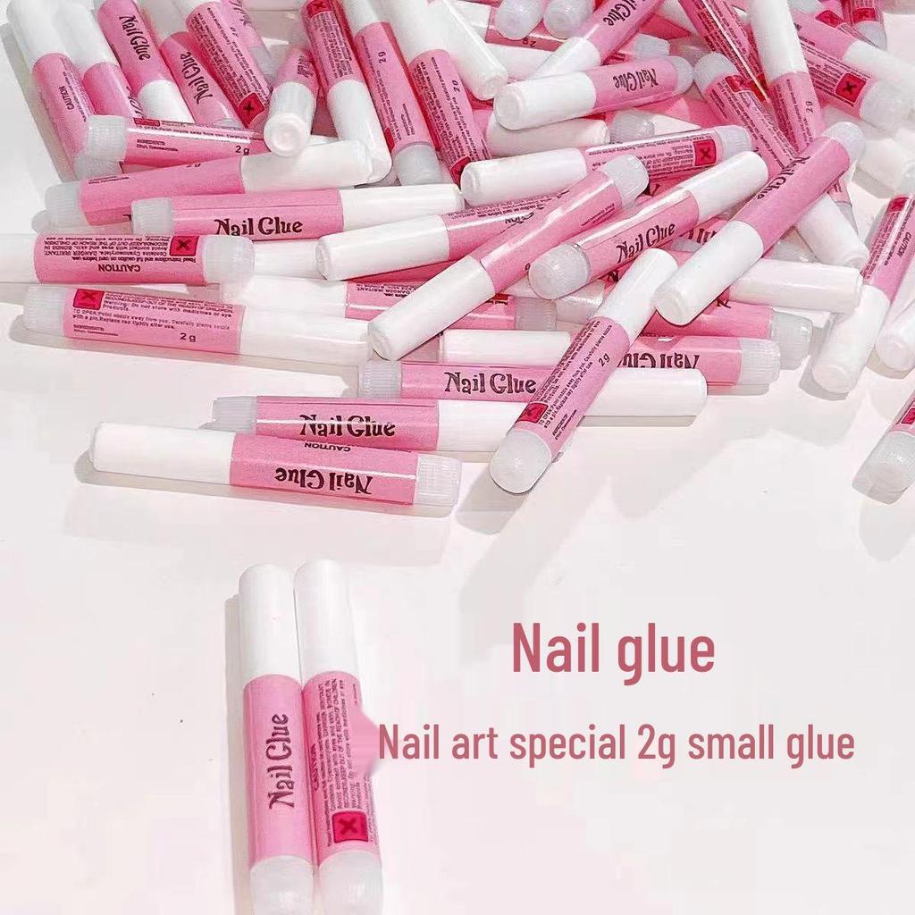 Wearable Nail Glue 2g - Jewelry Bonding for False Nail Art and Tips, No-Bake Formula