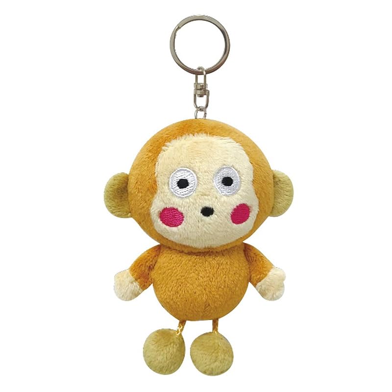 

[K&Company] Monkichi the Curious [Keychain Mascot] Sitting Plush Toy Legs series Sanrio