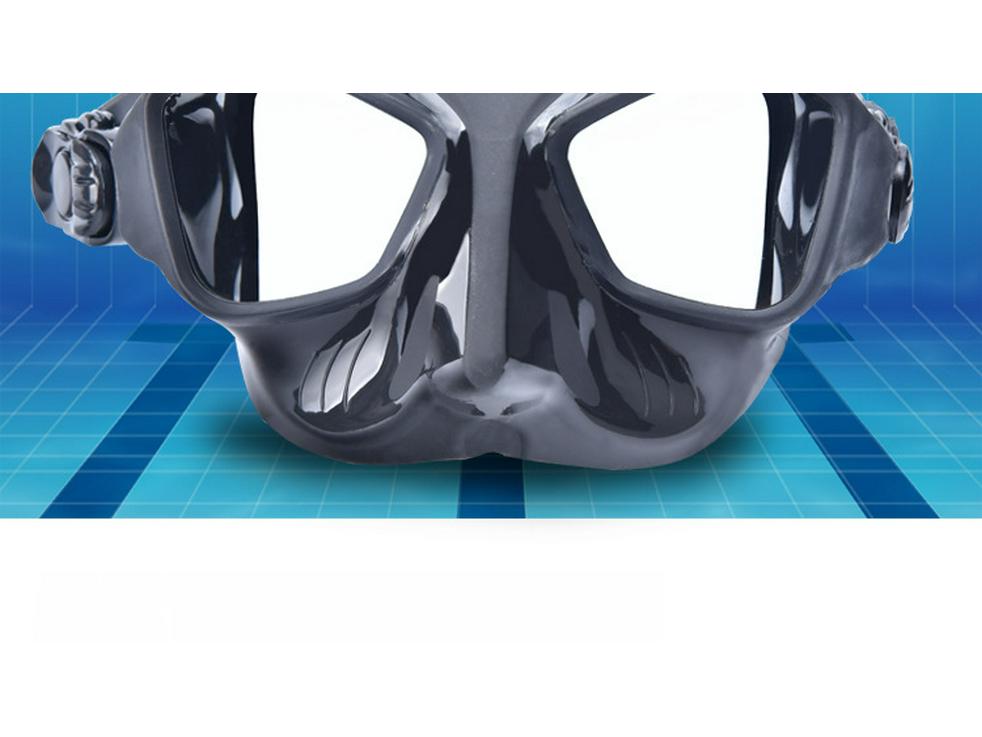Adult Snorkeling & Diving Mask Set: HD Anti-Fog Tempered Glass Goggles