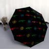 CSGO Fashionable Automatic Opening/Closing Folding Umbrella. Portable and Foldable, Ideal for Gift, Travel, and Daily Use.