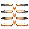 Compatible with 2009-2013 Skoda Superb: Rearview Mirror LED Flowing Turn Signal Lights