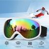 Xin Jing Zhou Double-Layer Anti-Fog Ski Goggles