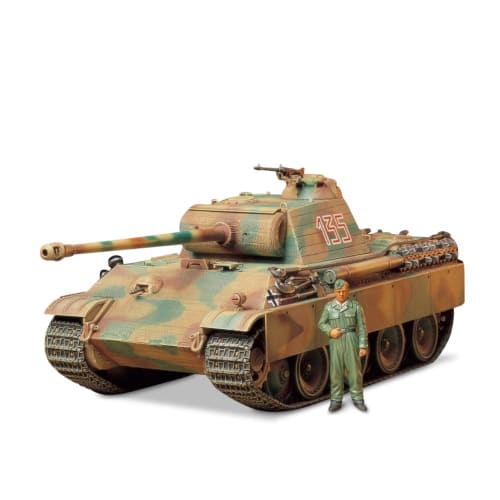 Tamiya 1/35 Military Miniature Series No. 170 German Army Panther G Early Model Plastic Model Kit 35170