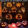 Halloween-Fenster-hängendes LED-Licht, Heimdekoration, Saugnapf, Heimdekoration, Lichter